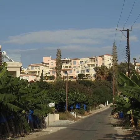 Sunset With Sea And Coastal Views Penthouse Apartament Kissonerga