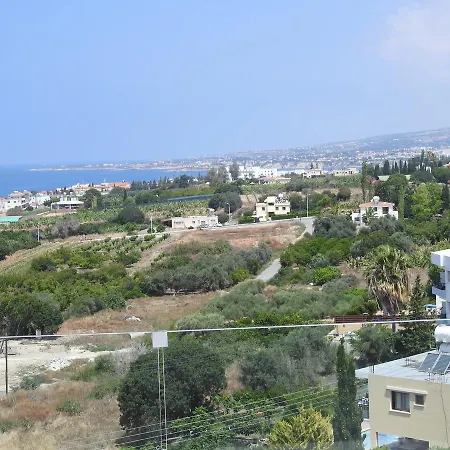 Sunset With Sea And Coastal Views Penthouse Kissonerga