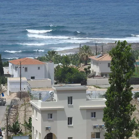 Sunset With Sea And Coastal Views Penthouse Kissonerga