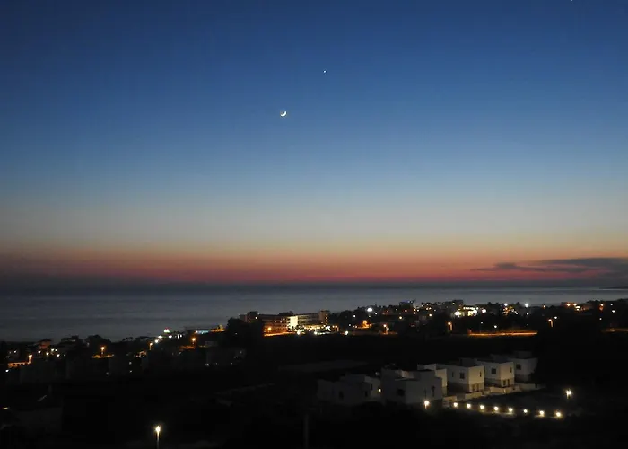 Sunset With Sea And Coastal Views Penthouse * Киссонерга